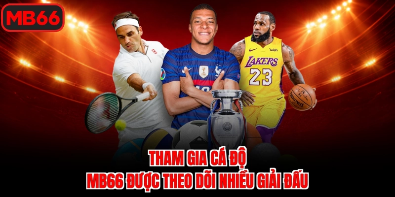 Tham gia cá độ MB66 được theo dõi nhiều giải đấu